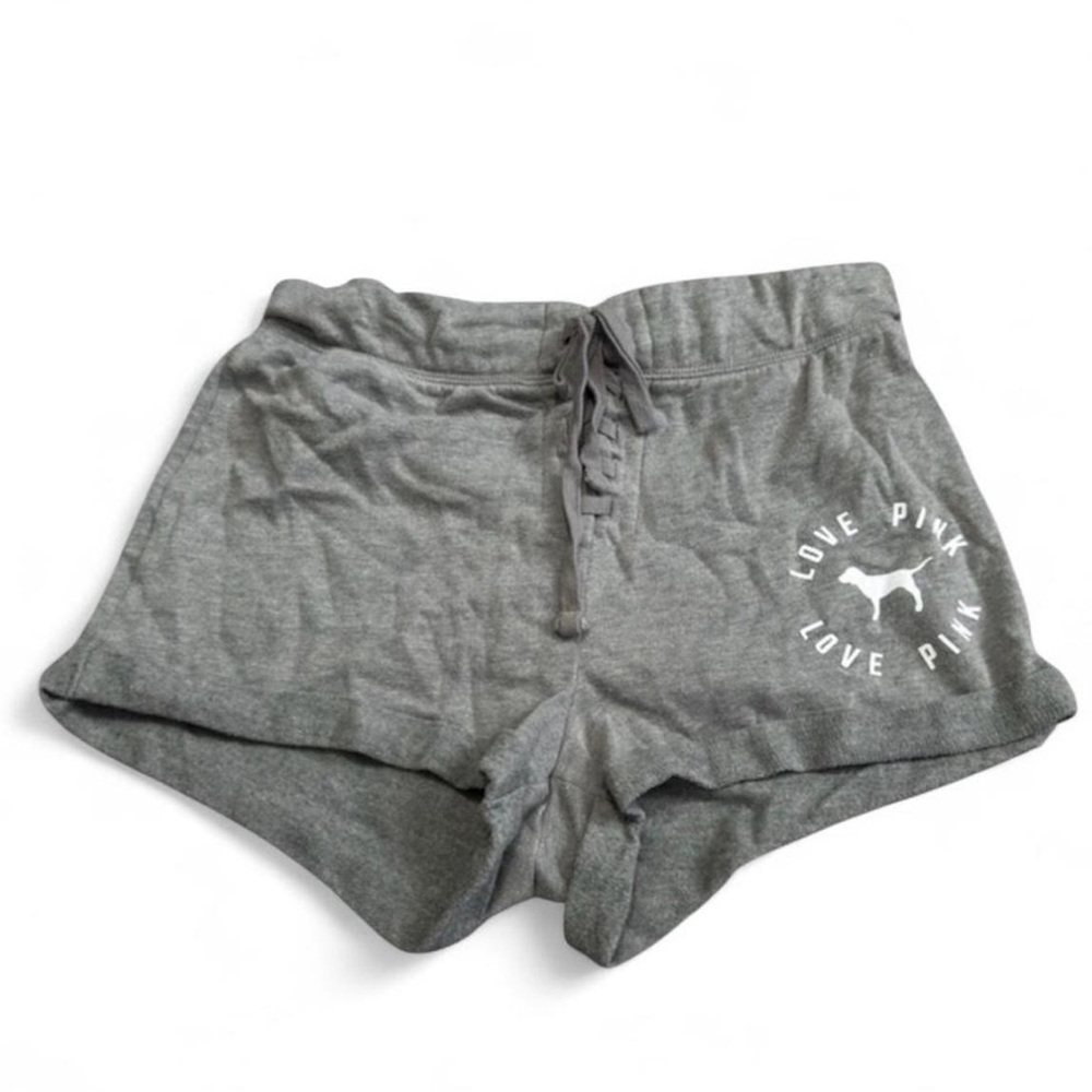 Vintage PINK Y2K Victoria’s Secret Grey Shorts. (XSMALL)
